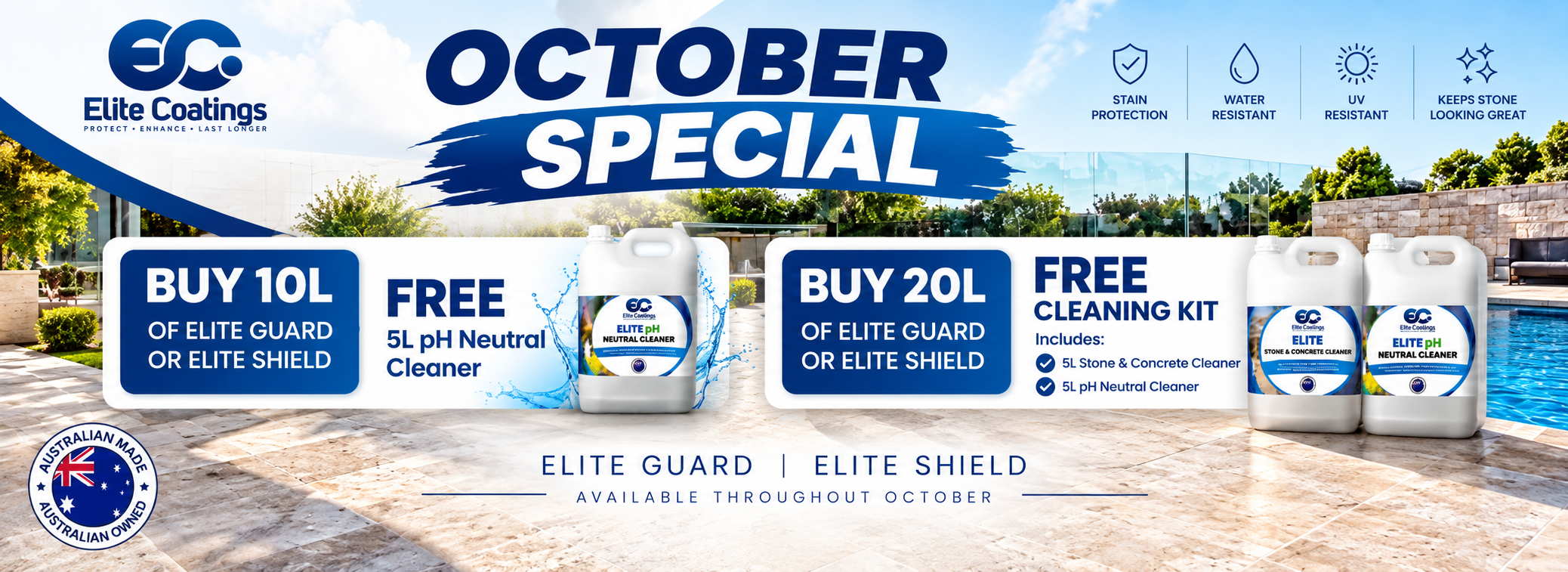 Elite Coatings October Special